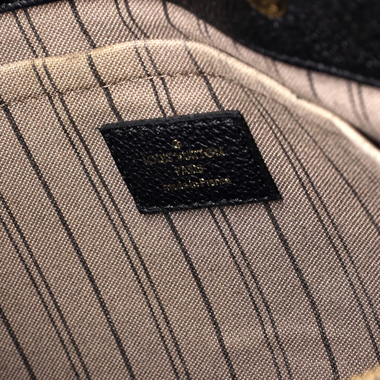 Montaigne Handbag Monogram Empreinte Leather MM - Deep Luxury