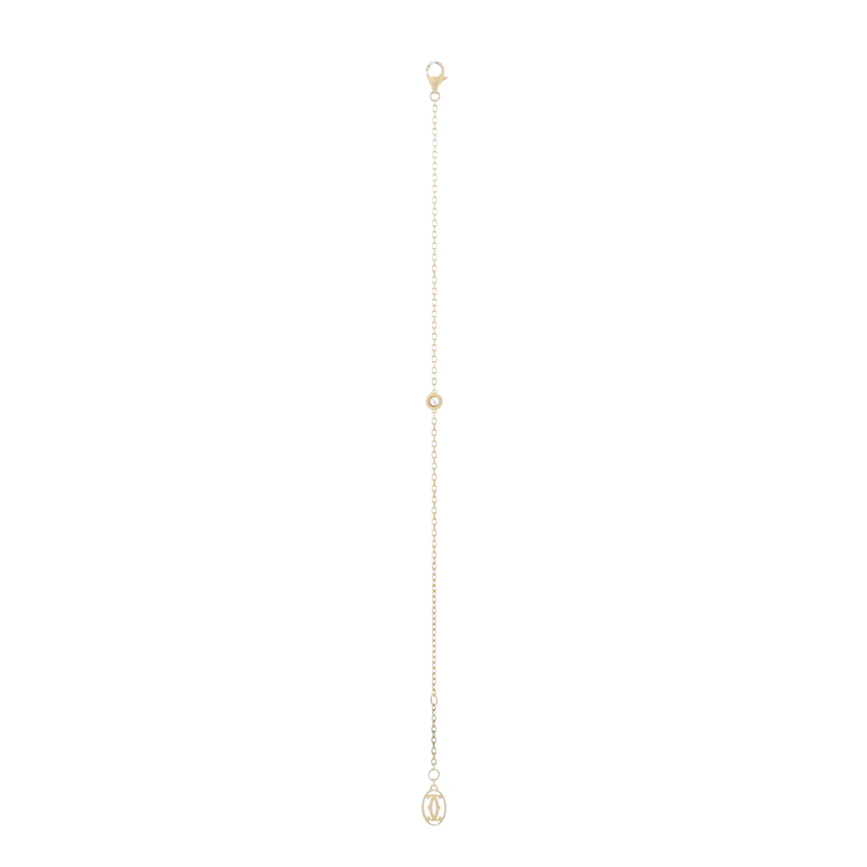 D'Amour Bracelet 18K Yellow Gold and Diamond Small - Deep Luxury