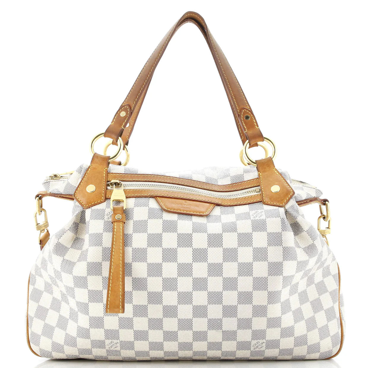 Evora Handbag Damier GM - Deep Luxury