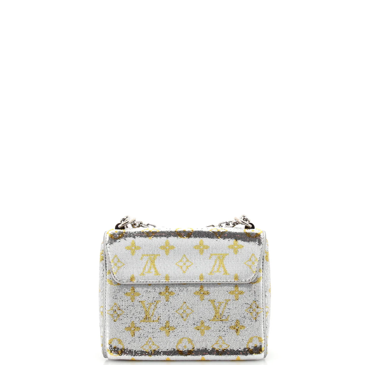 Twist Handbag Monogram Sequins PM - Deep Luxury