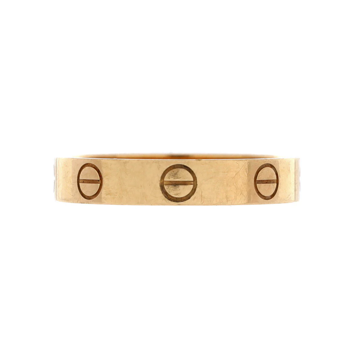 Love Wedding Band Ring 18K Yellow Gold - Deep Luxury