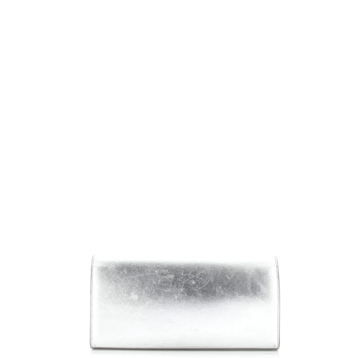 Classic Monogram Clutch Metallic Calfskin Long - Deep Luxury