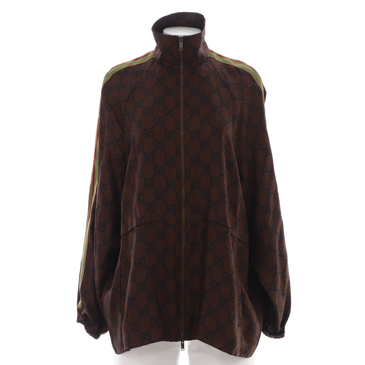 Women's Zip Track Jacket GG Silk - Deep Luxury
