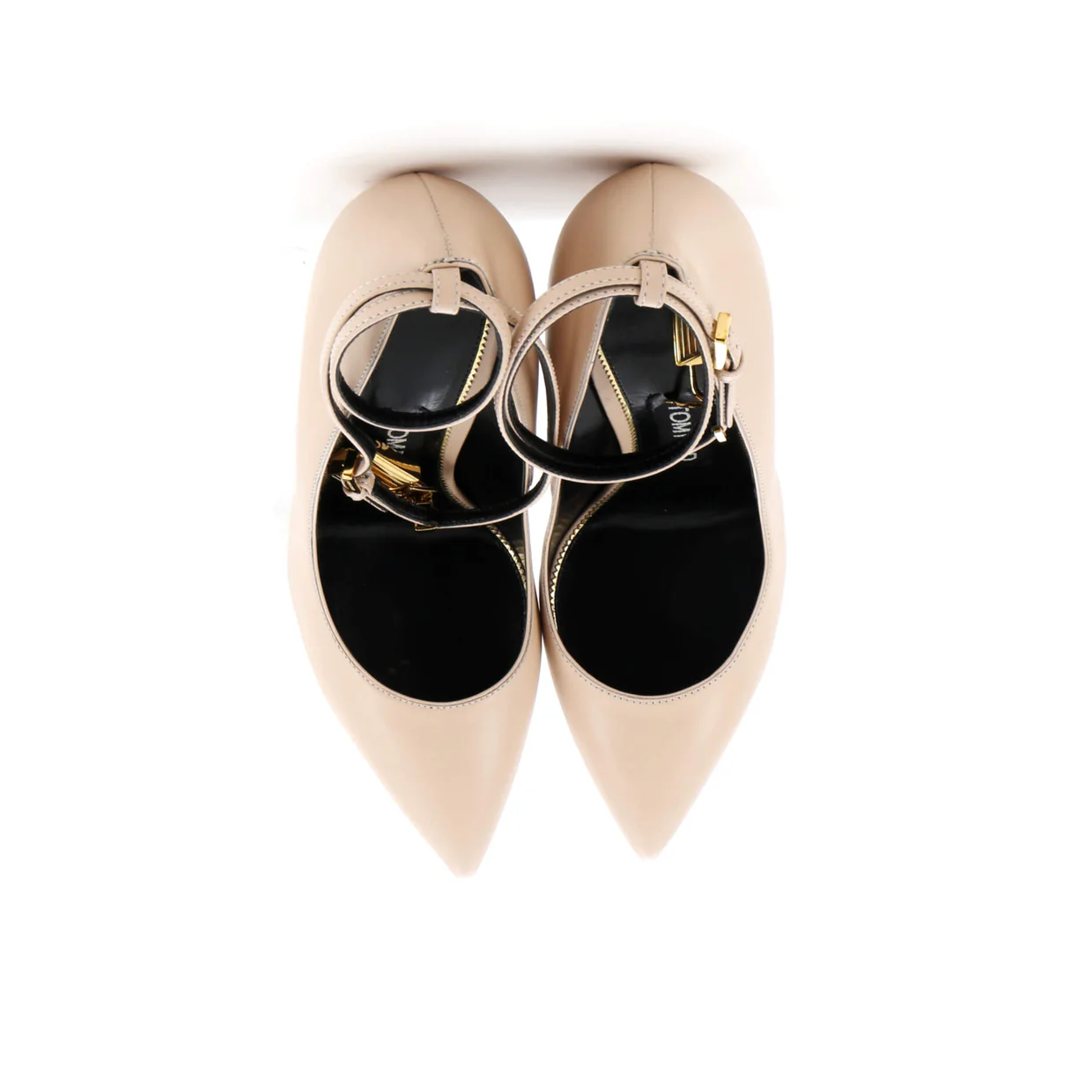 Women's Padlock Pumps Leather - Deep Luxury
