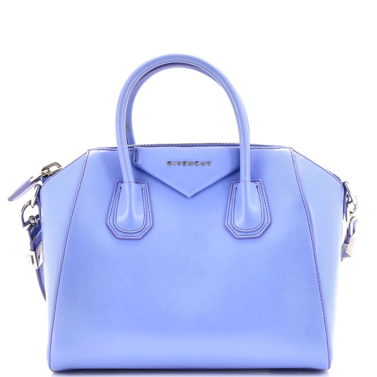 Antigona Bag Glazed Leather Small - Deep Luxury