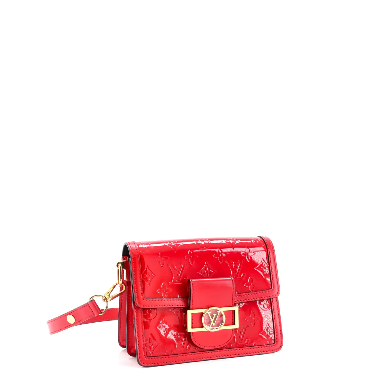 Dauphine Shoulder Bag Monogram Vernis Mini - Deep Luxury
