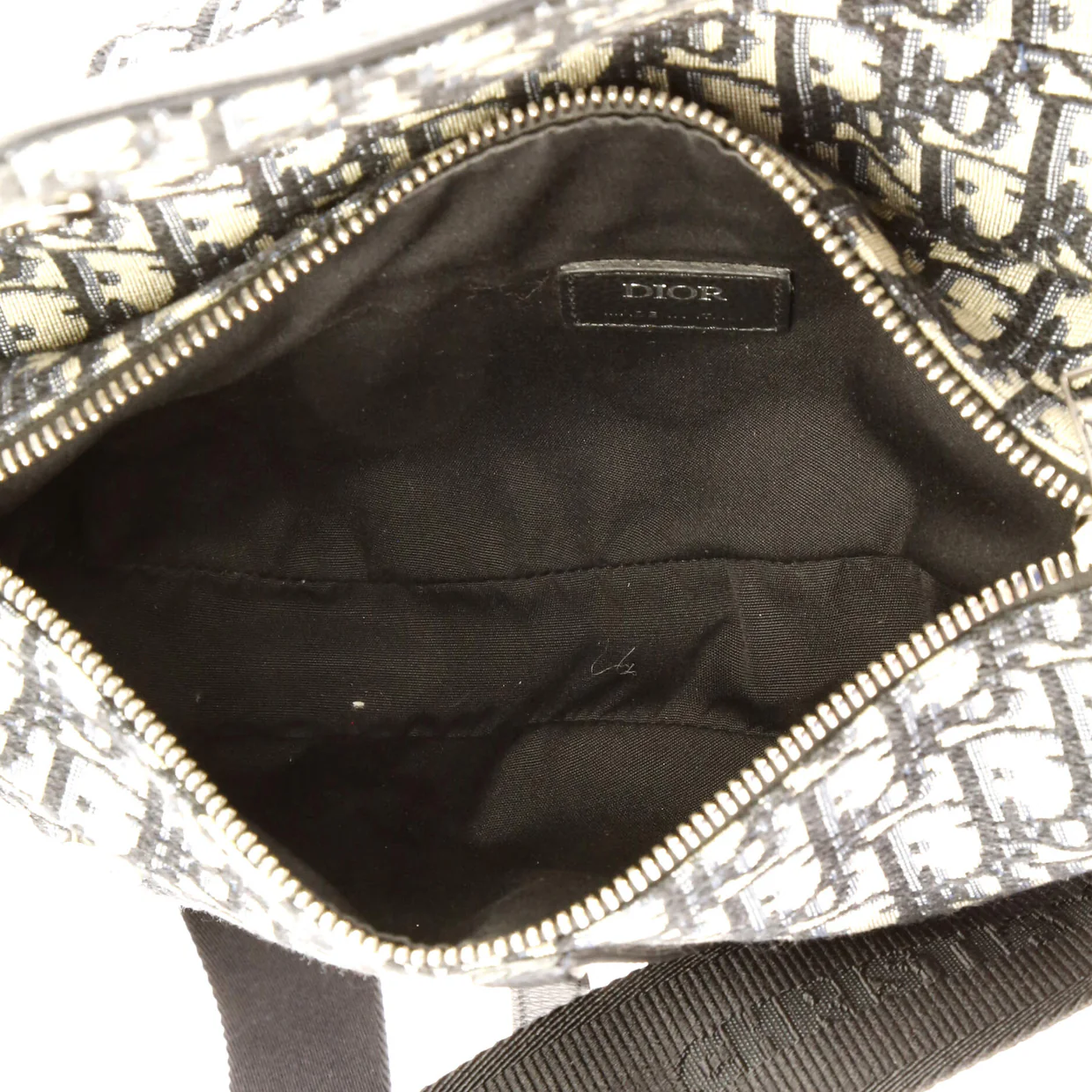 Saddle Crossbody Bag Oblique Canvas - Deep Luxury