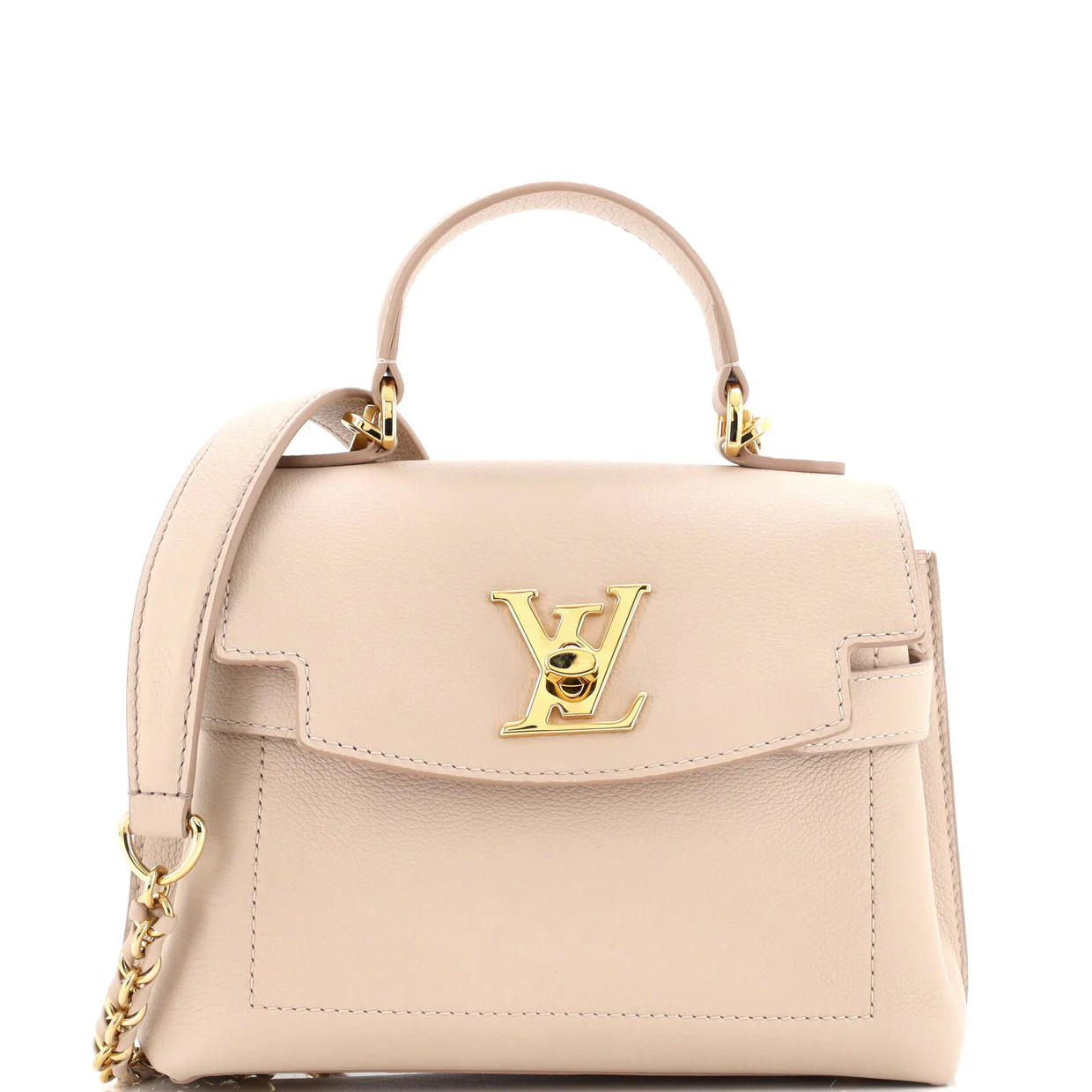 Lockme Ever Handbag Leather Mini - Deep Luxury