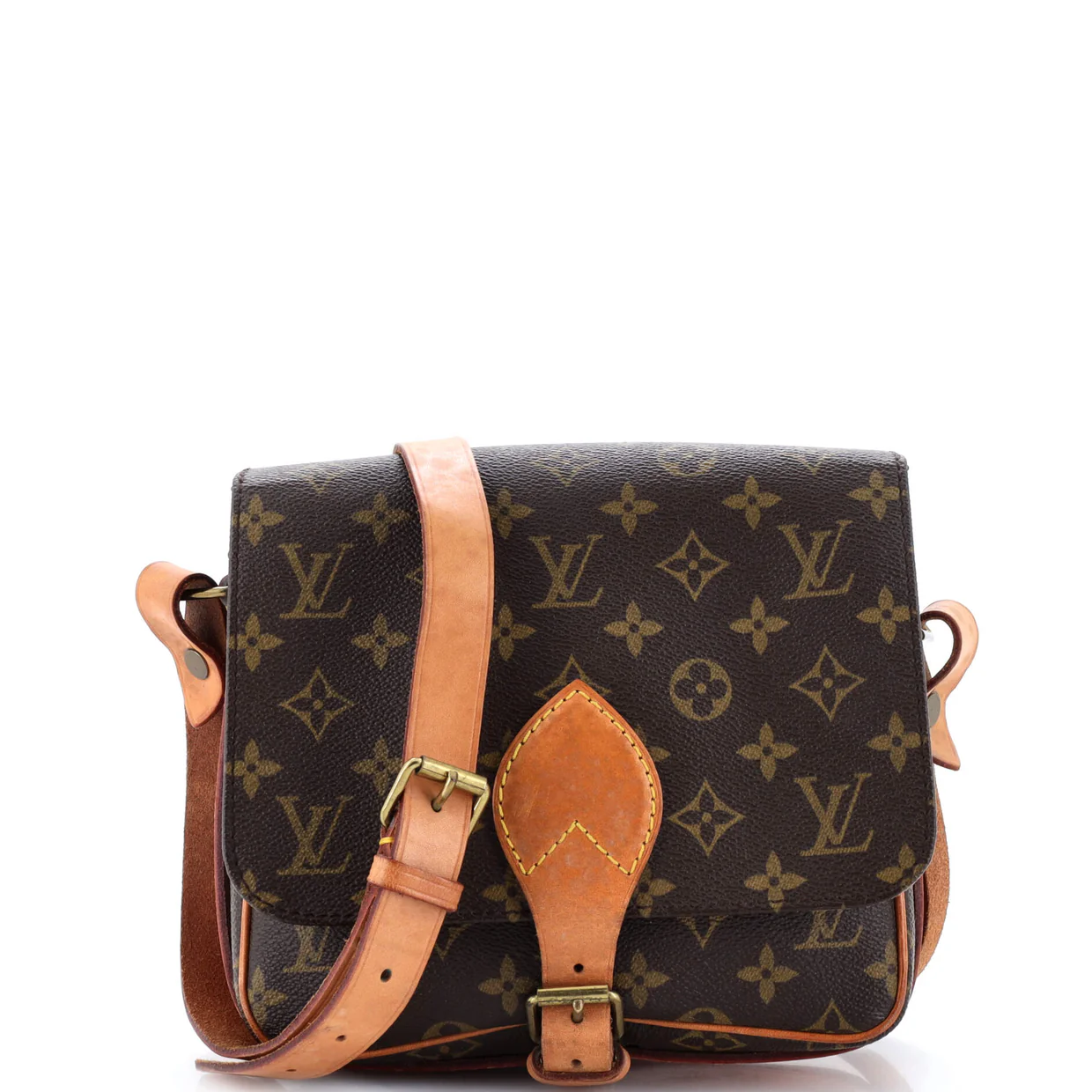 Cartouchiere Handbag Monogram Canvas MM - Deep Luxury