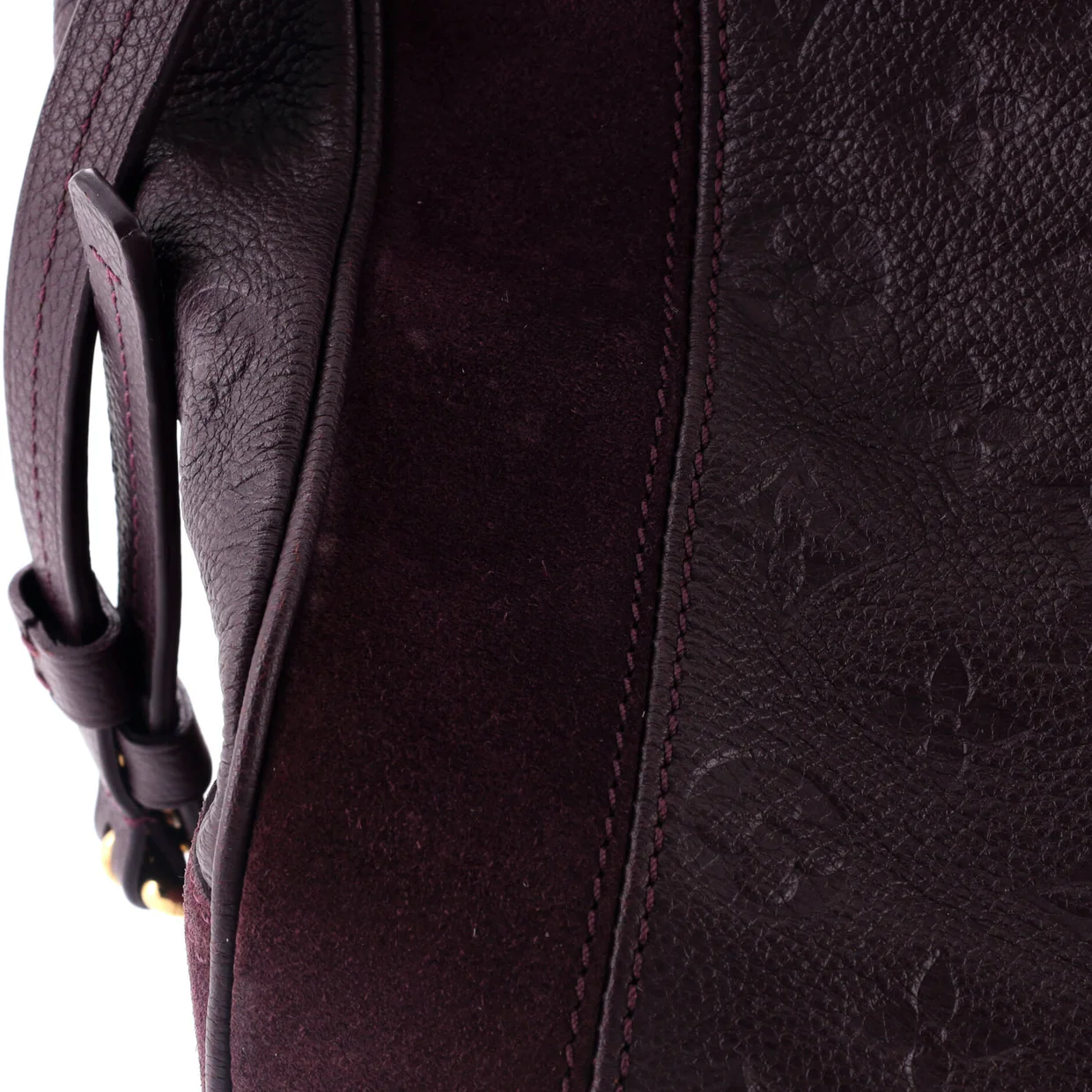 Audacieuse Handbag Monogram Empreinte Leather MM - Deep Luxury