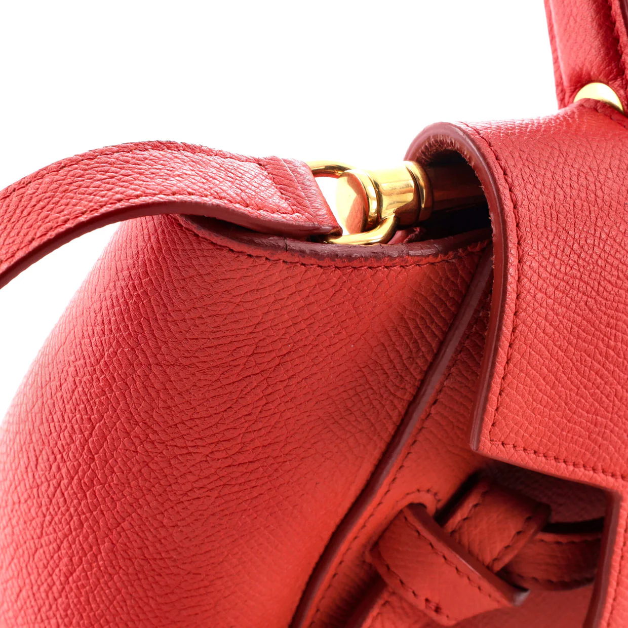 Belt Bag Textured Leather Micro - Deep Luxury