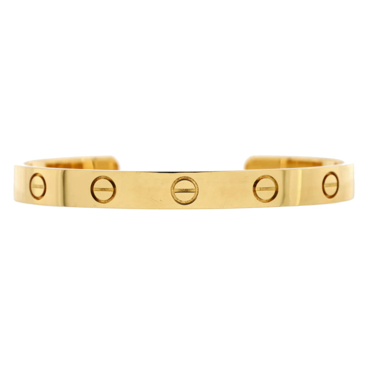 Love Cuff Bracelet 18K Yellow Gold - Deep Luxury