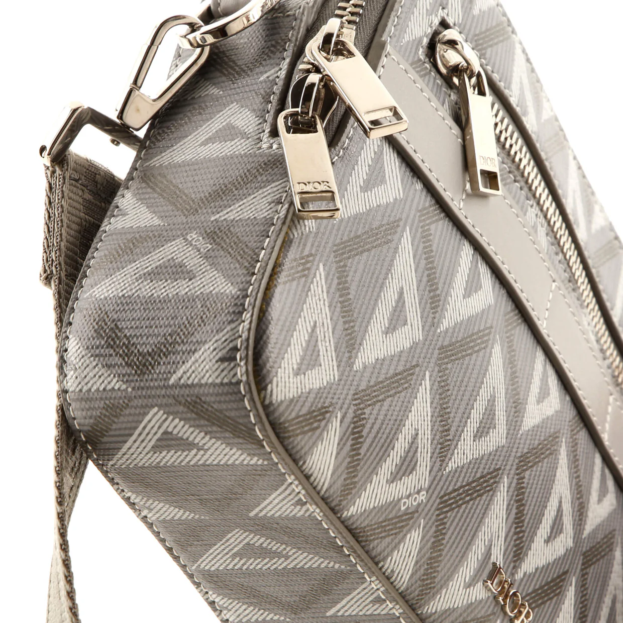 Safari Messenger Bag CD Diamond Coated Canvas - Deep Luxury