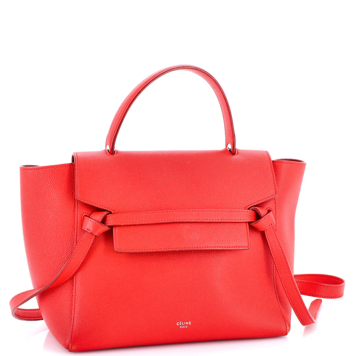 Belt Bag Textured Leather Micro - Deep Luxury