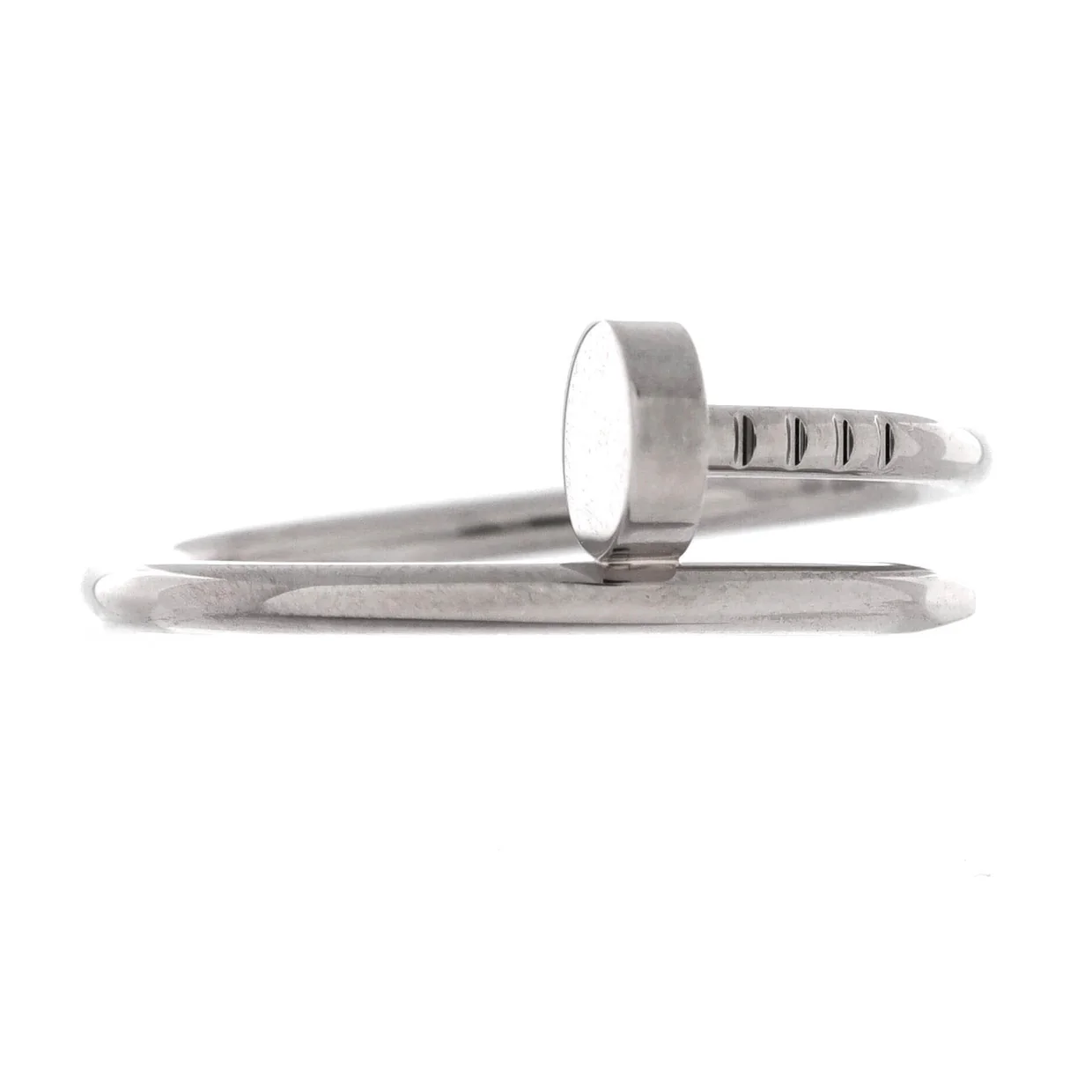 Juste un Clou Ring 18K White Gold Small - Deep Luxury