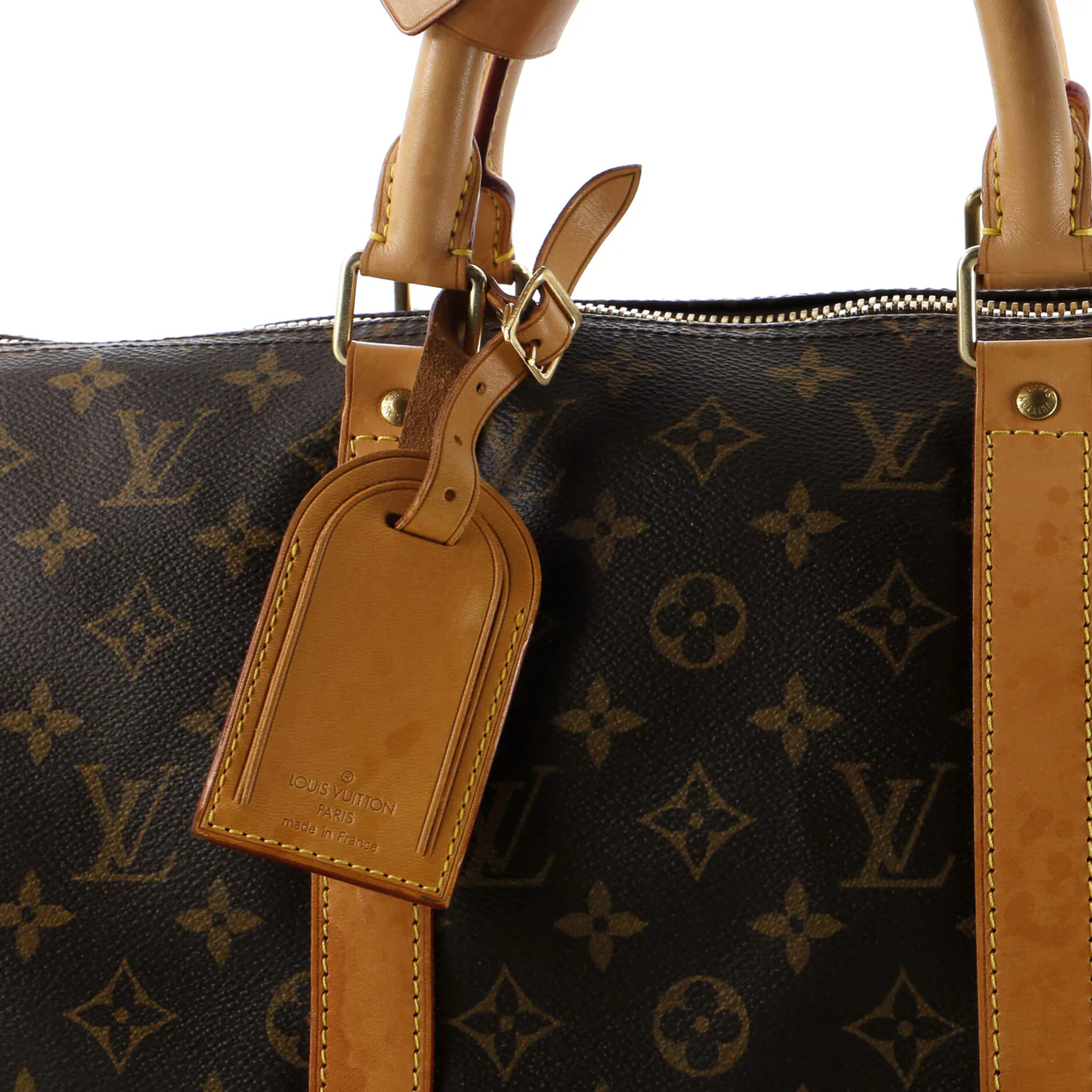 Keepall Bandouliere Bag Monogram Canvas 50 - Deep Luxury