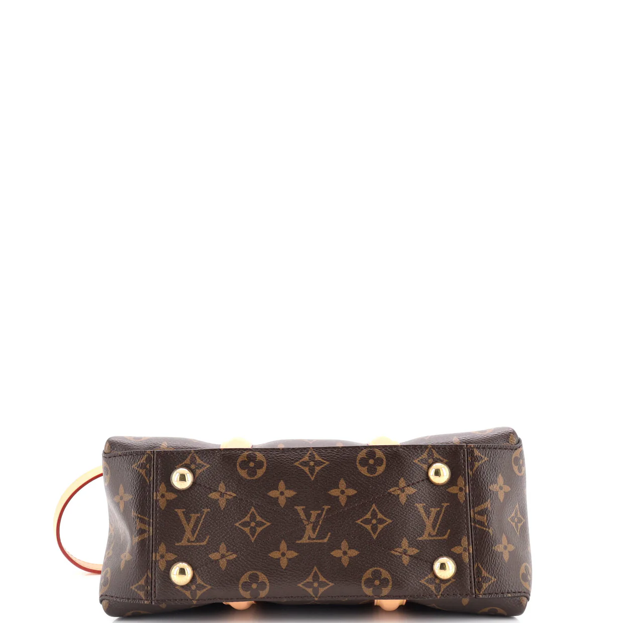 Soufflot Tote Monogram Canvas with Leather BB - Deep Luxury