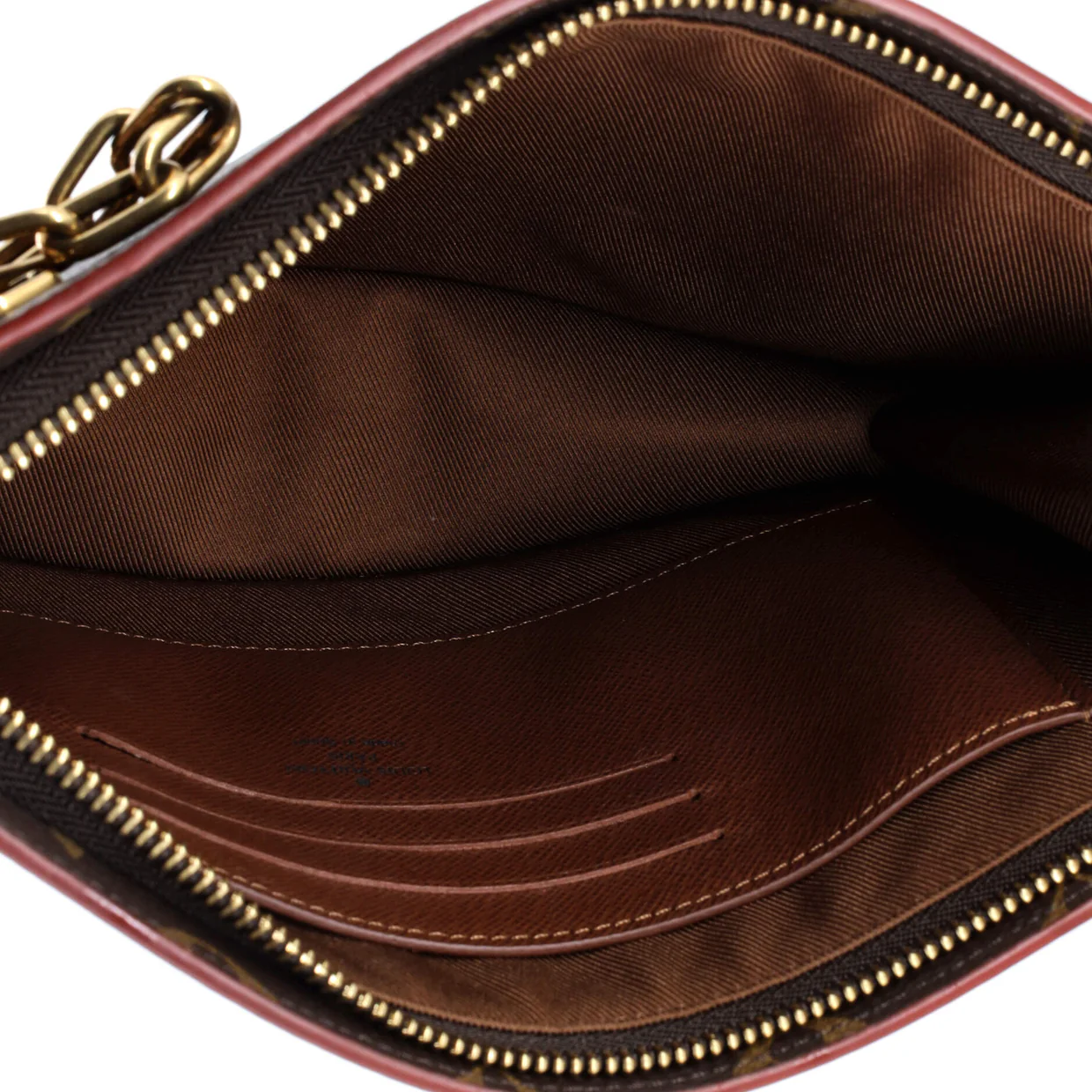 Legacy Chain Clutch Monogram Canvas - Deep Luxury