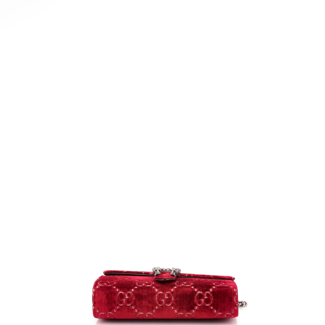 Dionysus Chain Wallet GG Velvet Small - Deep Luxury
