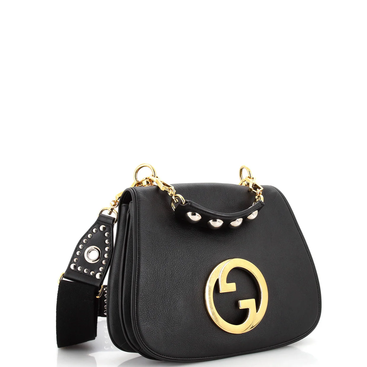 Blondie NM Flap Bag Leather Medium - Deep Luxury