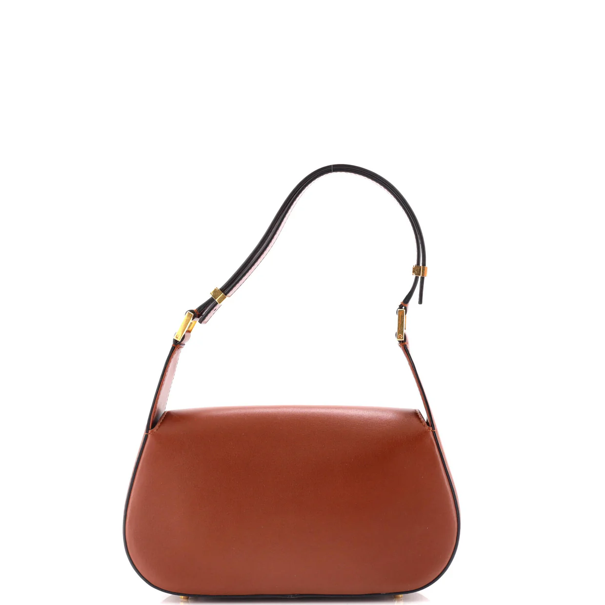 VLogo Chain Flap Shoulder Bag Leather Medium - Deep Luxury