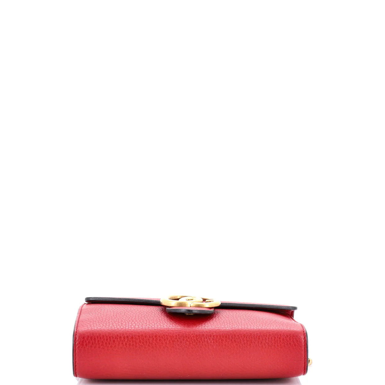 GG Marmont Chain Wallet Leather Mini - Deep Luxury