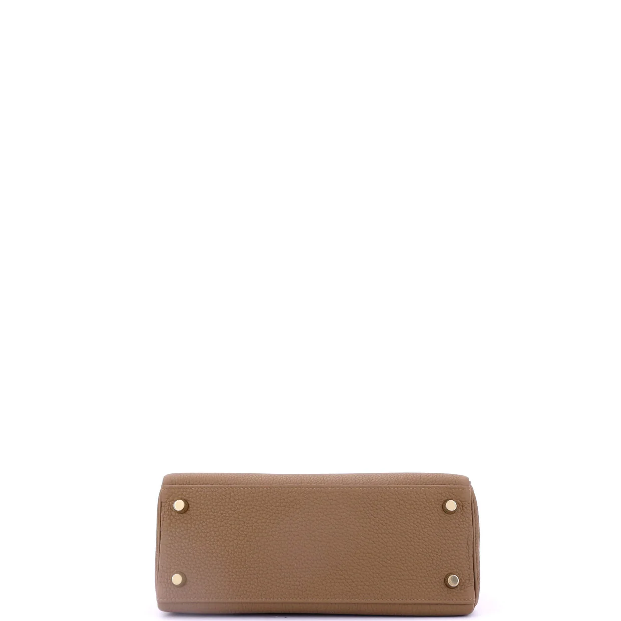 Kelly Handbag Alezan Togo with Gold Hardware 25 - Deep Luxury