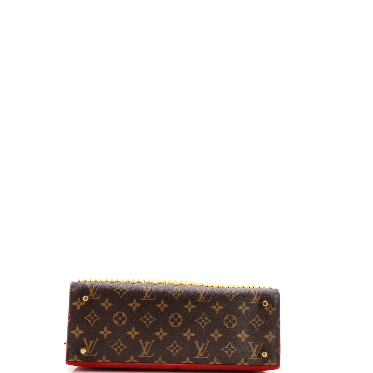 x Christian Louboutin Shopping Bag Calf Hair and Monogram Canvas - Deep Luxury