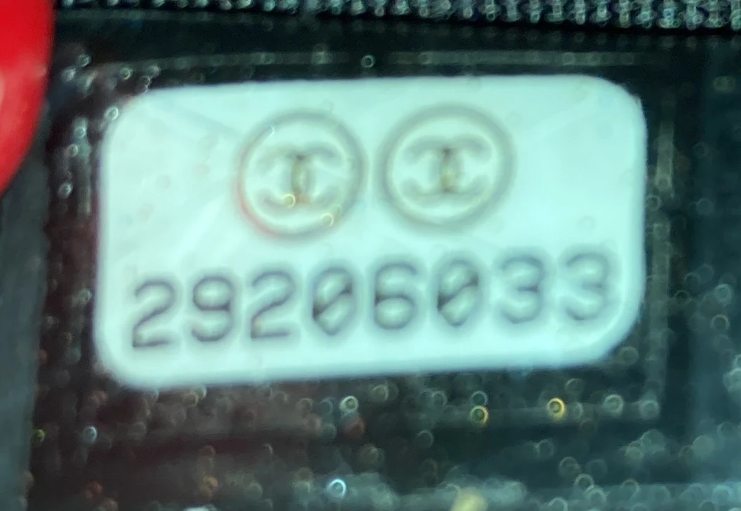 Round Clutch with Chain Quilted Calfskin with Pearl Detail - Deep Luxury