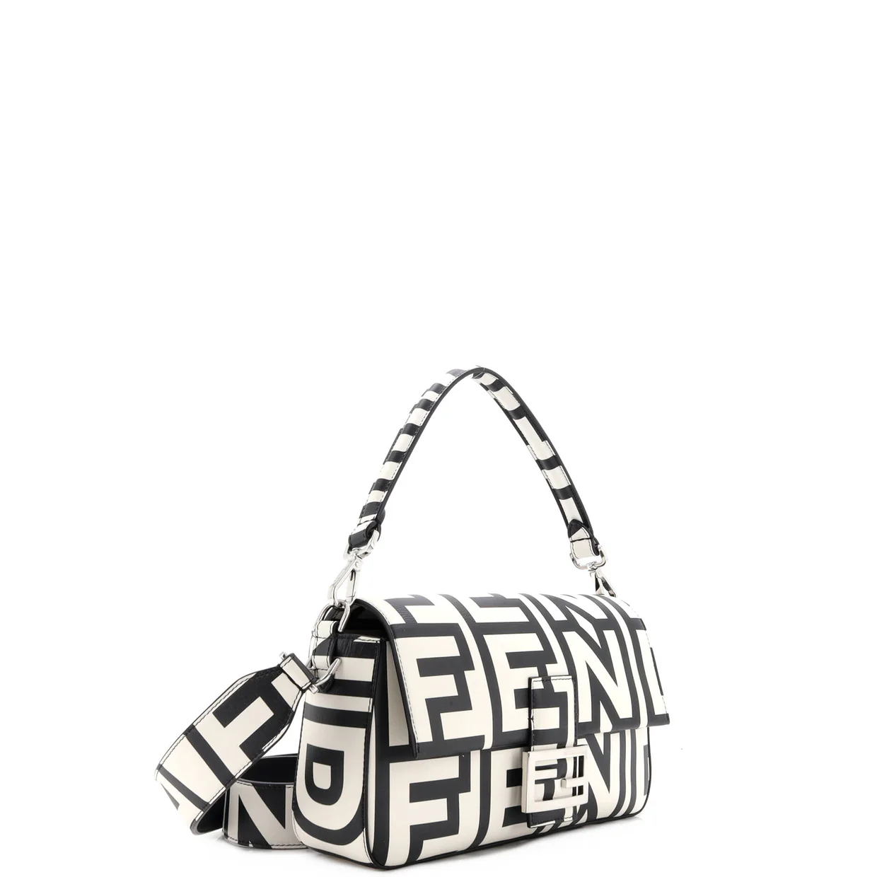 x Marc Jacobs Baguette NM Bag Printed Leather Medium - Deep Luxury