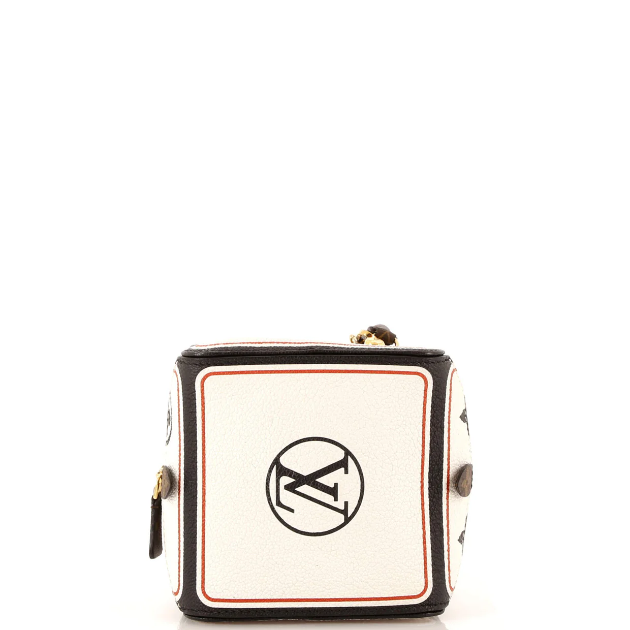 Square Bag Limited Edition Game On Leather with Monogram Canvas - Deep Luxury