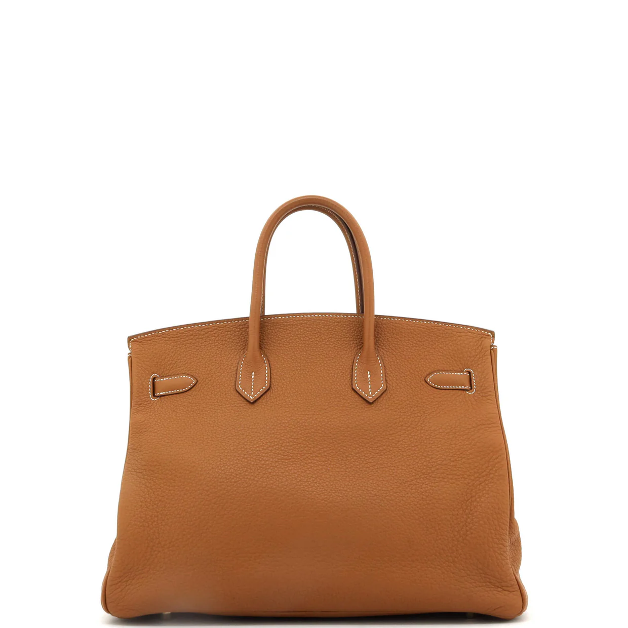 Birkin Handbag Gold Clemence with Gold Hardware 35 - Deep Luxury