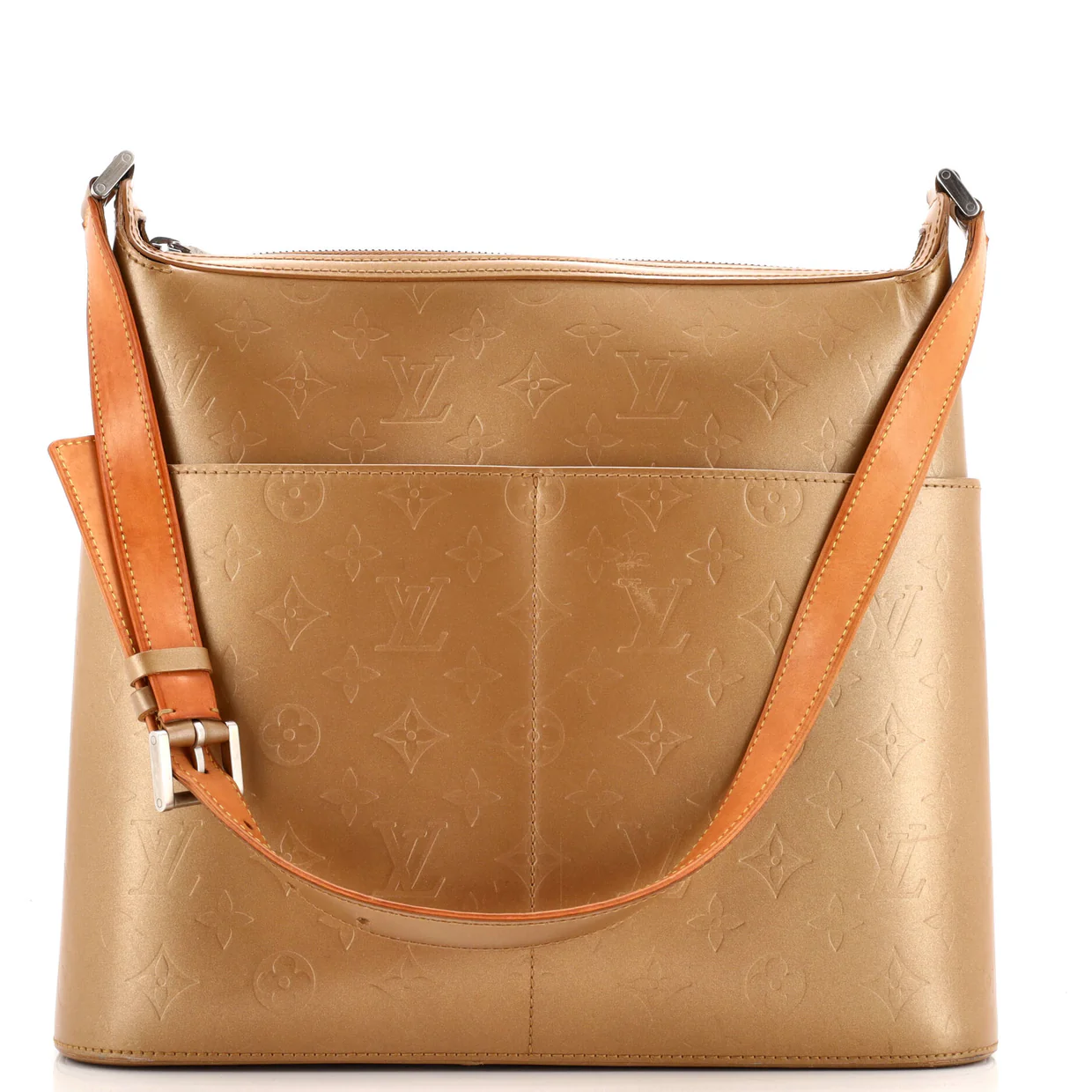 Mat Sutter Bag Monogram Vernis - Deep Luxury