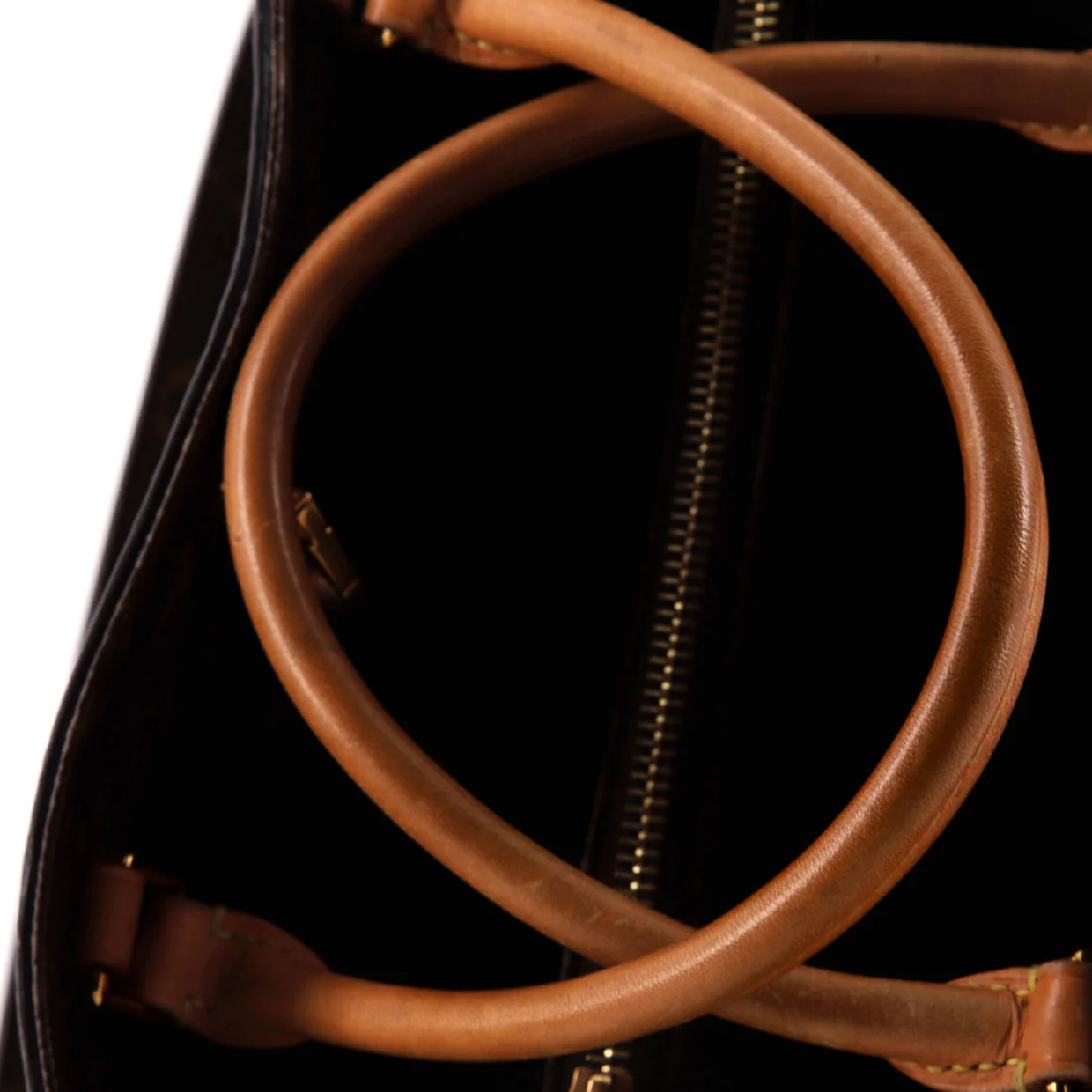 Montaigne Handbag Monogram Canvas MM - Deep Luxury