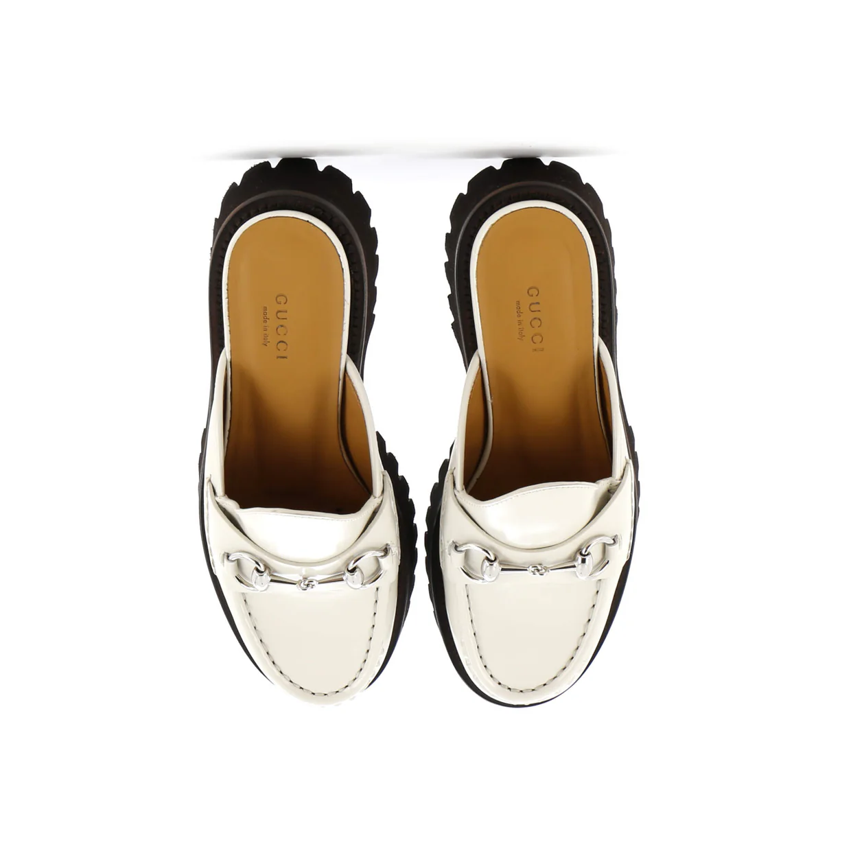 Women's Horsebit Flatform Mules Leather - Deep Luxury