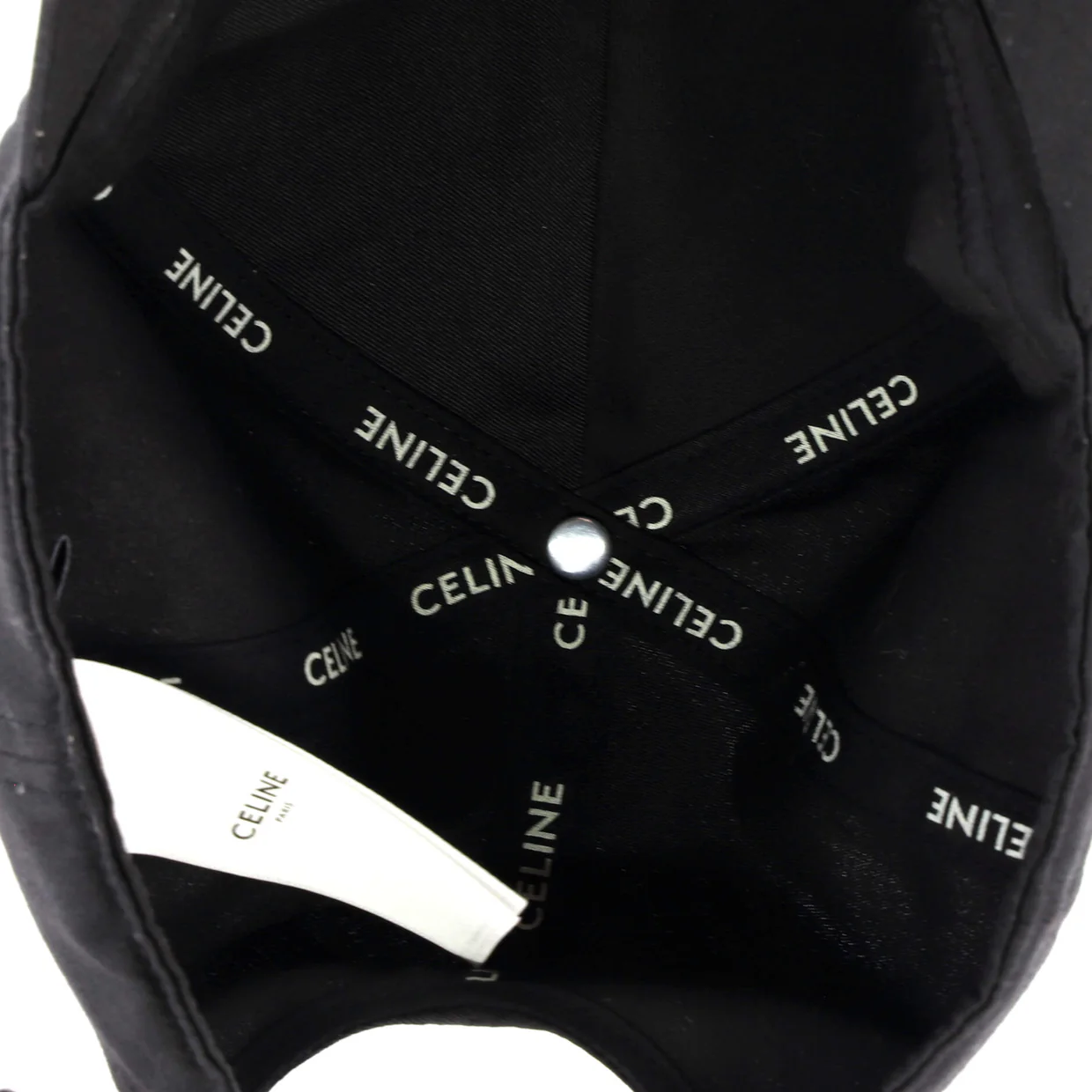 Logo Baseball Cap Embroidered Canvas - Deep Luxury