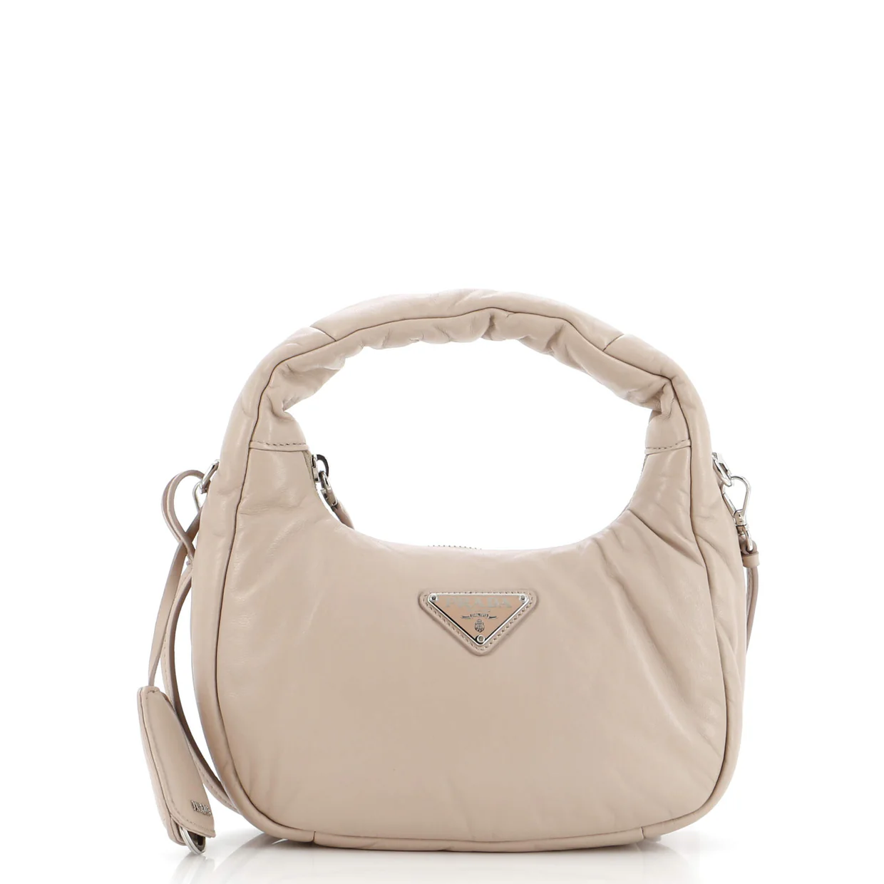 Padded Hobo Leather Mini - Deep Luxury