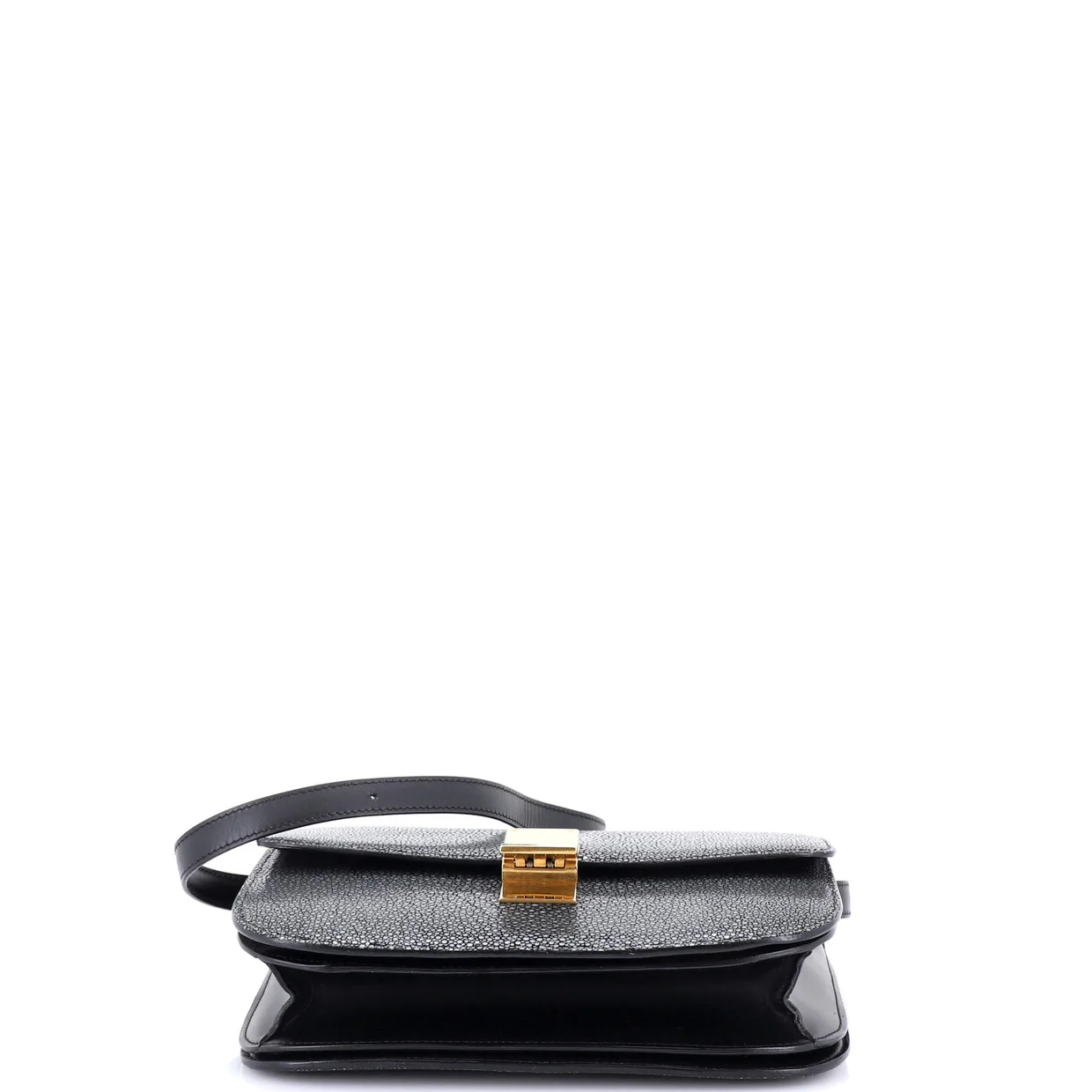 Classic Box Bag Stingray Medium - Deep Luxury