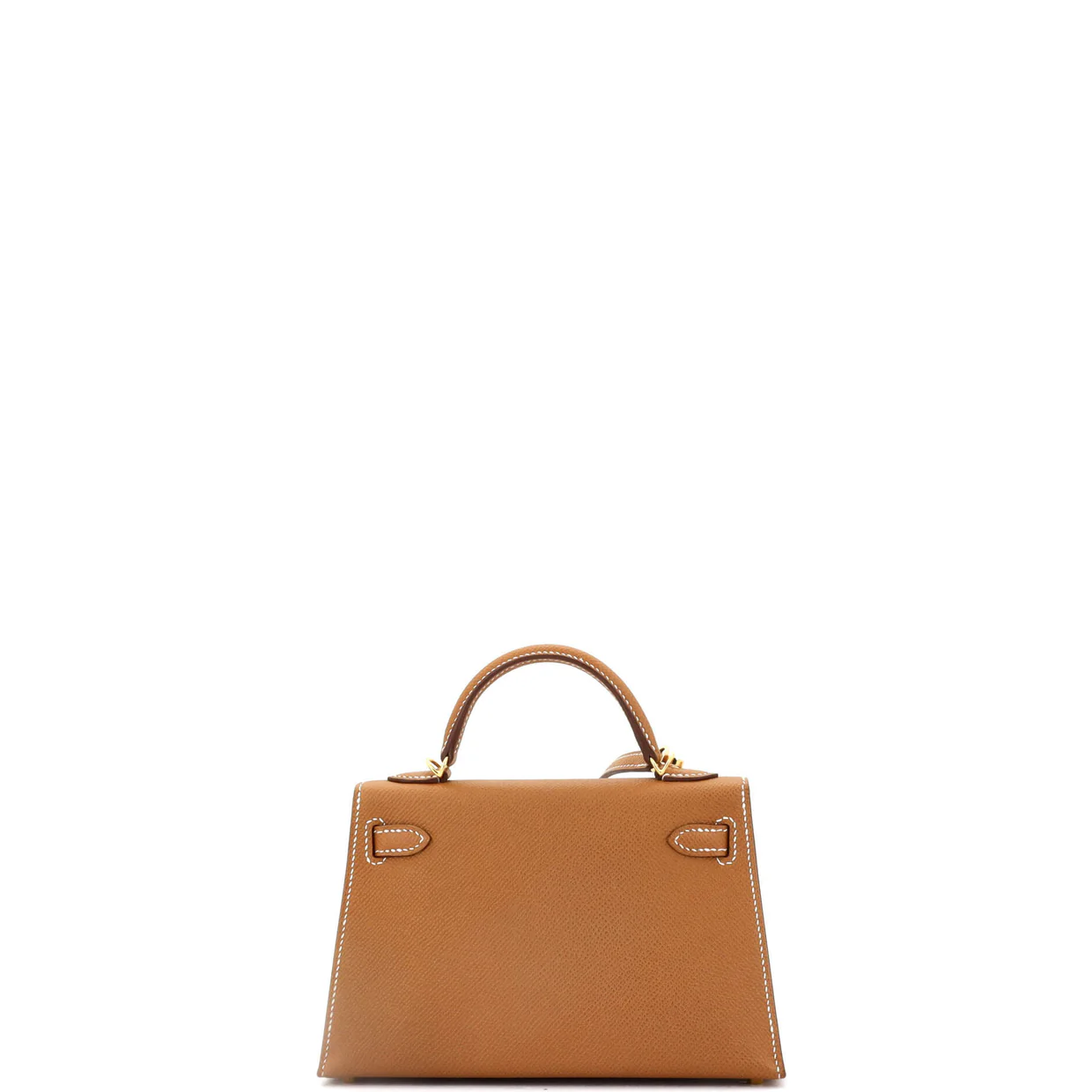 Kelly Mini II Bag Gold Epsom with Gold Hardware 20 - Deep Luxury