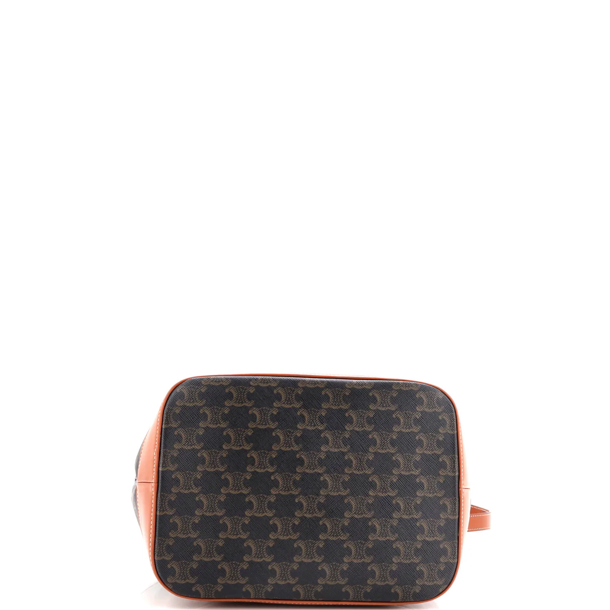 Bucket Bag Triomphe Coated Canvas Medium - Deep Luxury