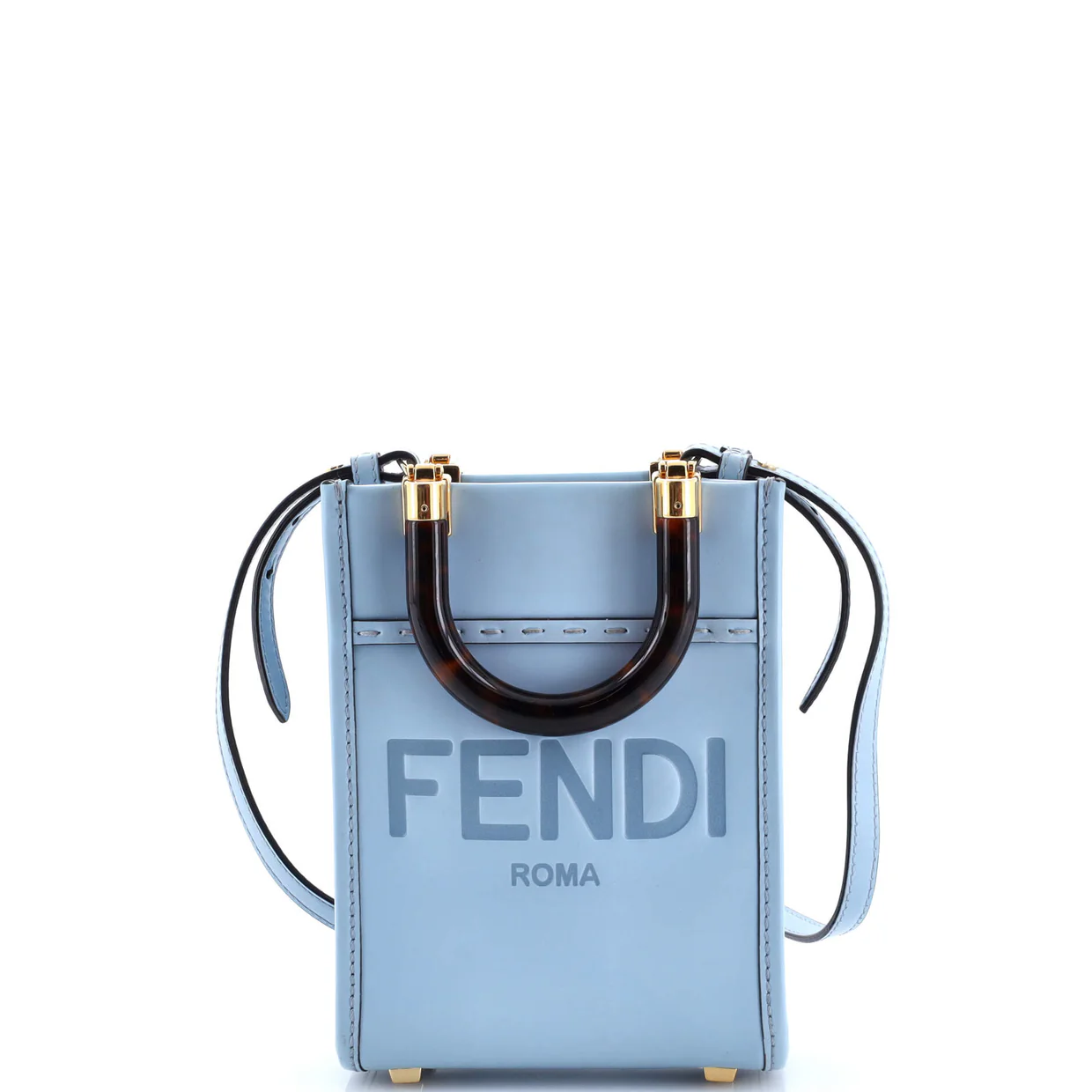 Sunshine Shopper Tote Leather Mini - Deep Luxury