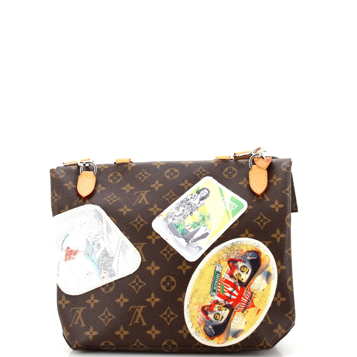 Cindy Sherman Camera Messenger Bag Patch Embellished Monogram Canvas - Deep Luxury