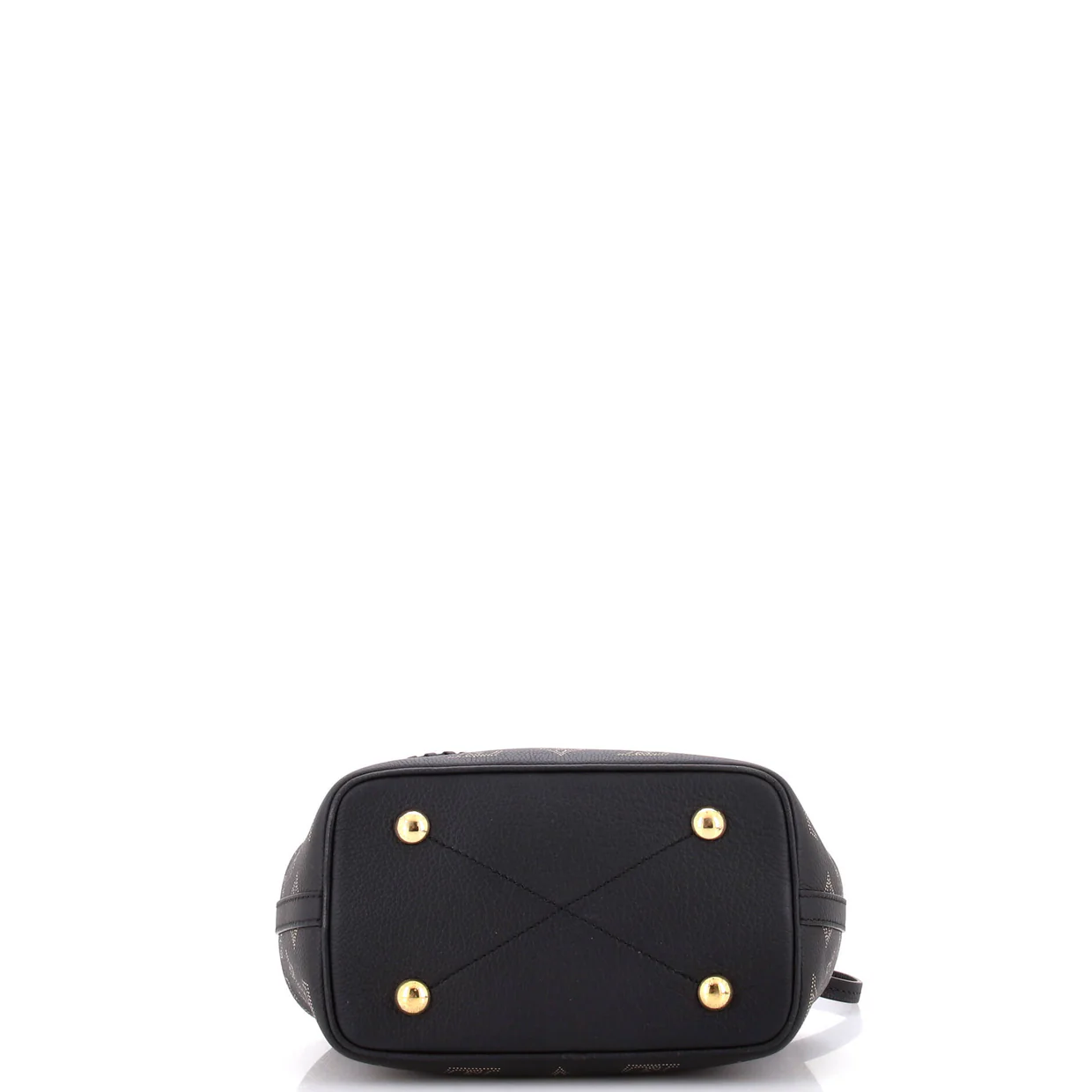 Blossom Tote Constellation Studded Mahina Leather PM - Deep Luxury