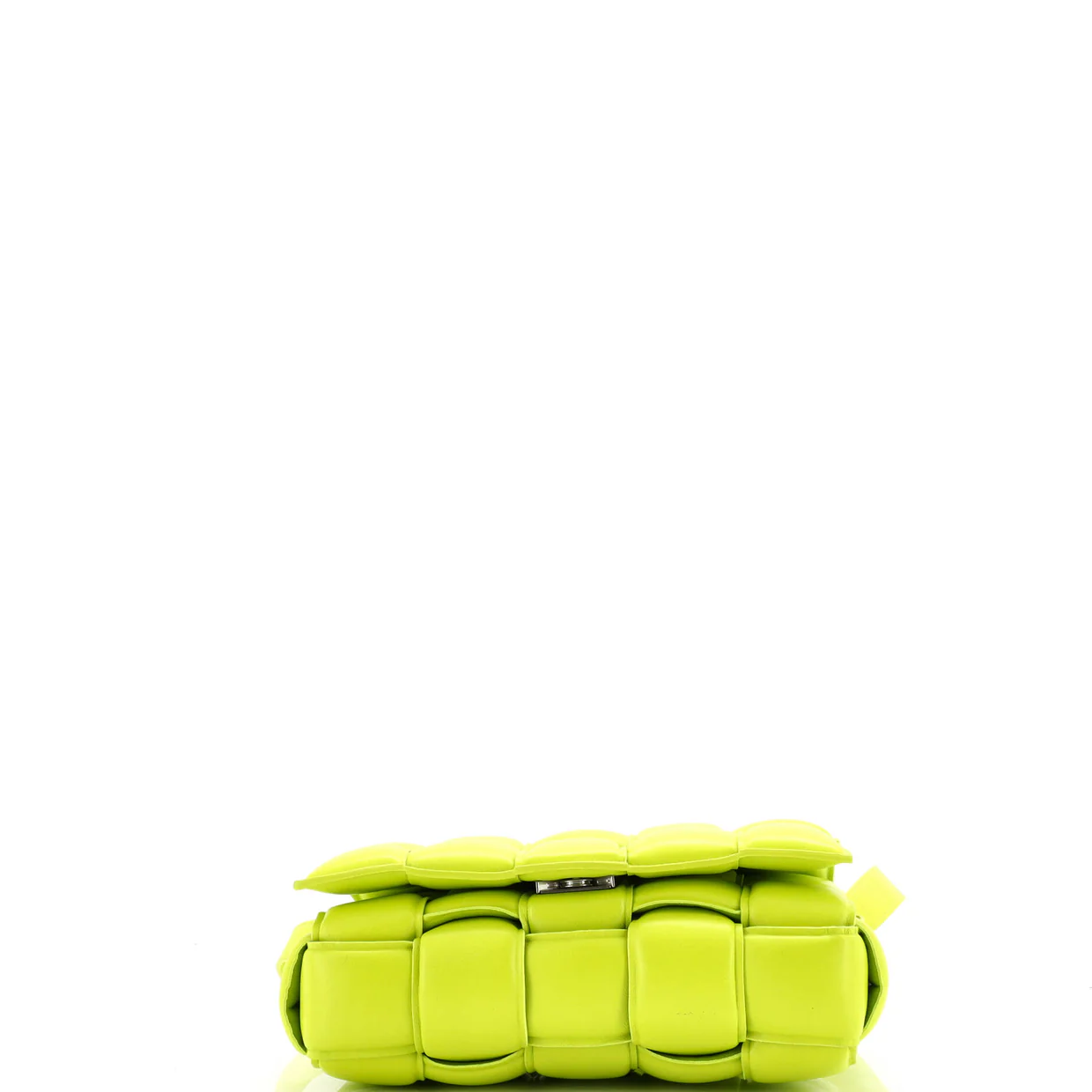 Cassette Crossbody Bag Padded Maxi Intrecciato Leather - Deep Luxury