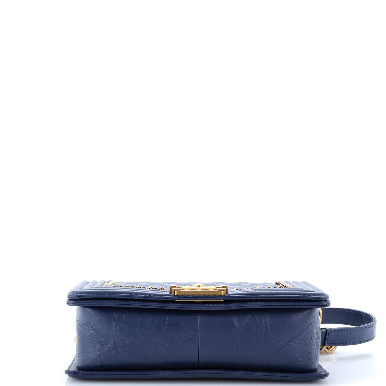 Jacket Boy Flap Bag Quilted Aged Calfskin Old Medium - Deep Luxury