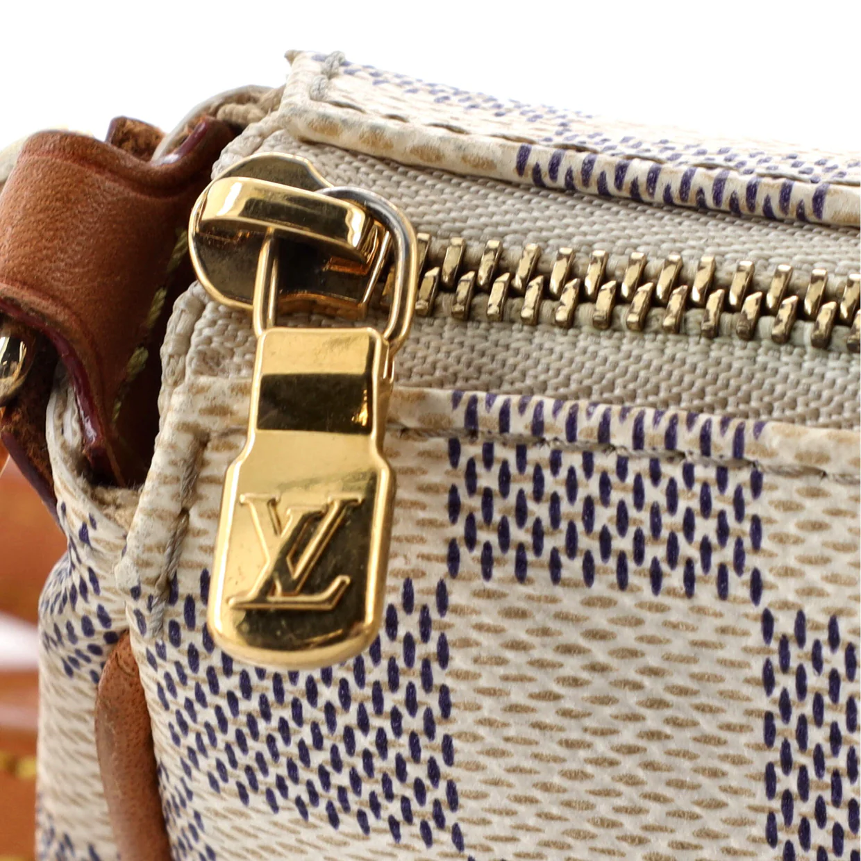 Eva Handbag Damier - Deep Luxury