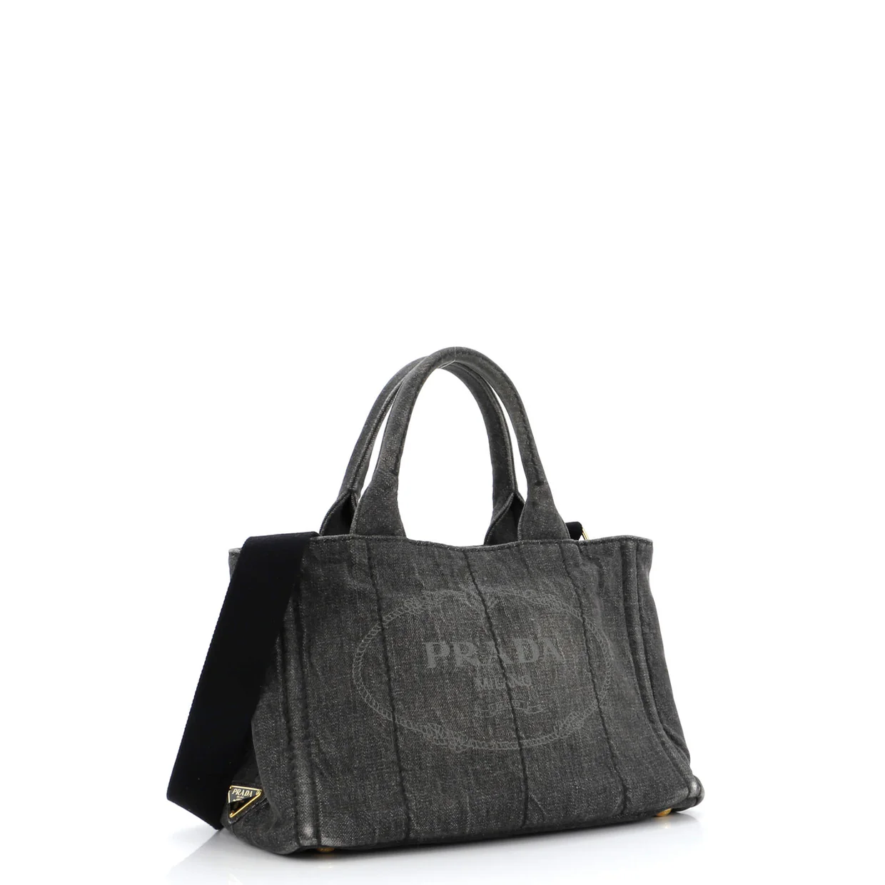 Canapa Convertible Tote Denim Mini - Deep Luxury