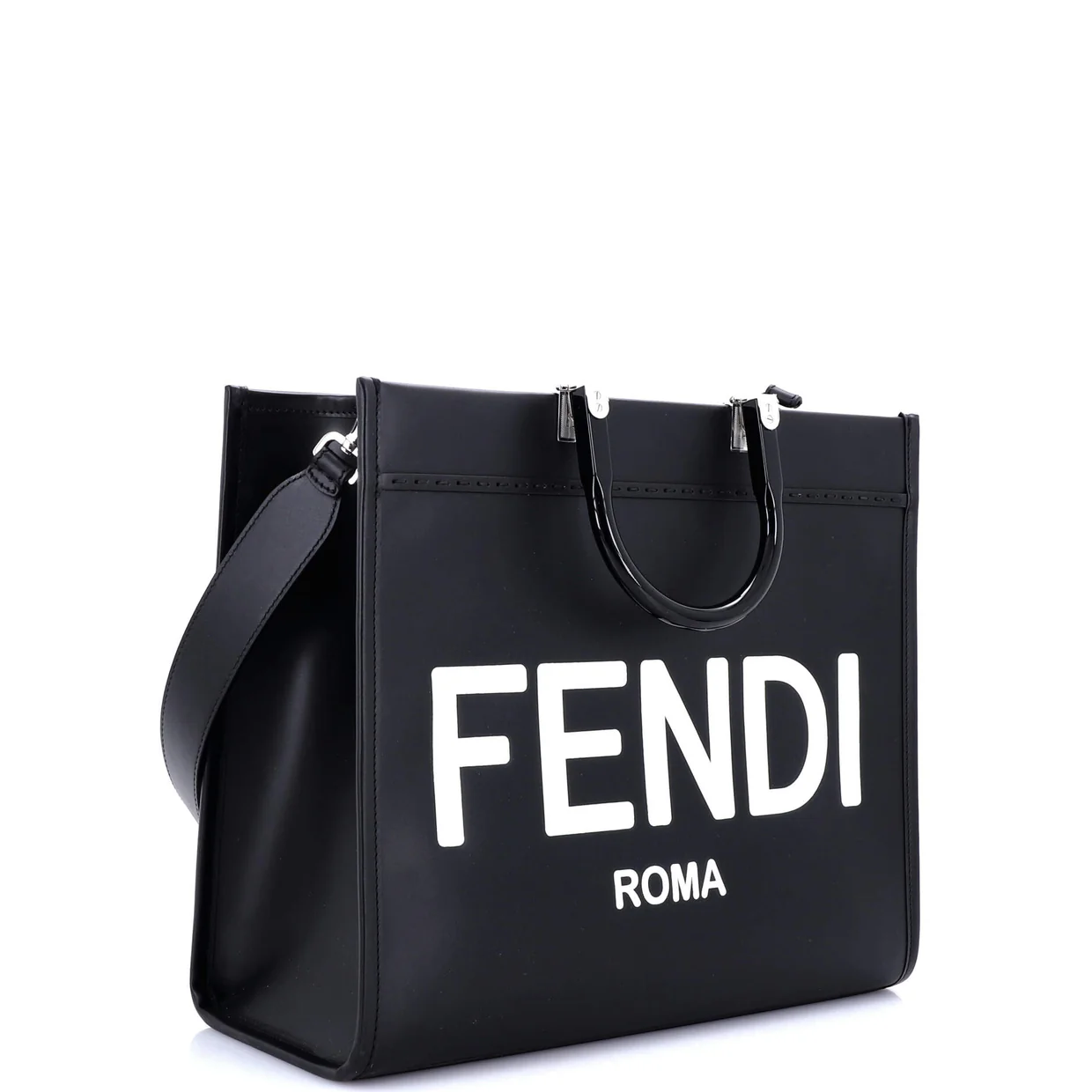 Sunshine Shopper Tote Leather Medium - Deep Luxury