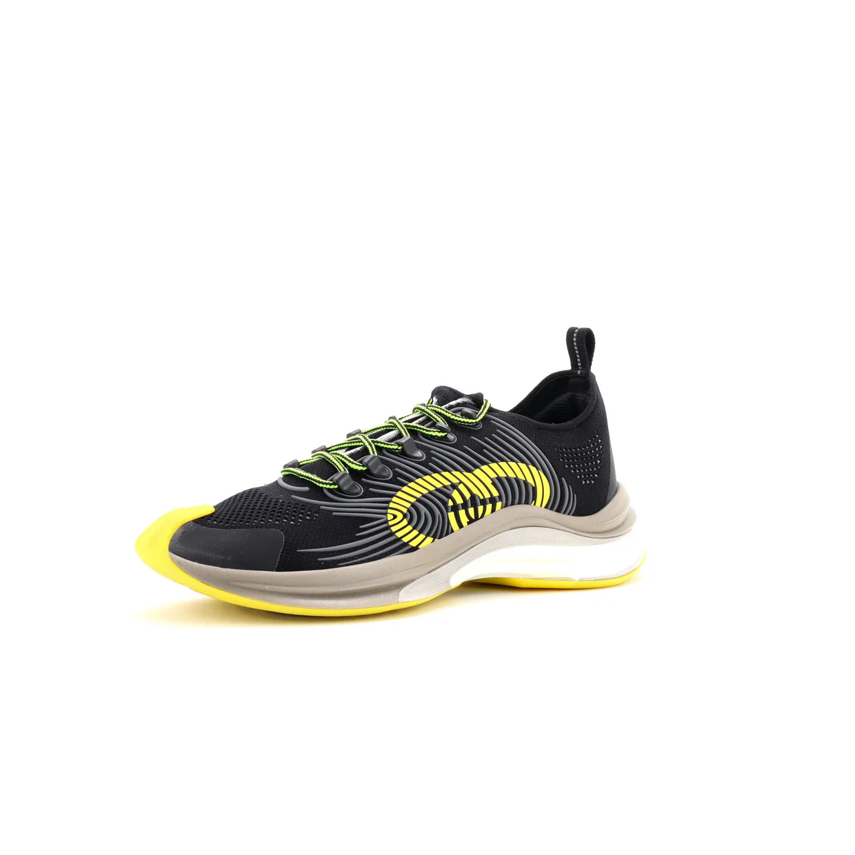 Men's Run Sneakers Embroidered Technical Fabric - Deep Luxury