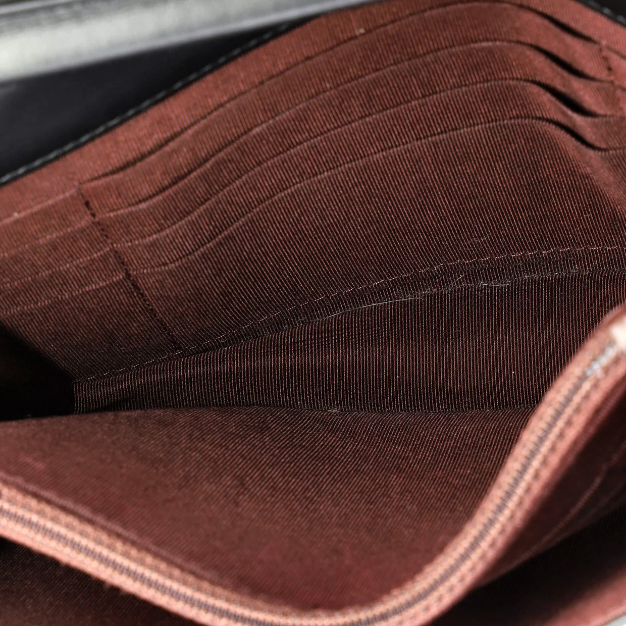 Reissue 2.55 Square Wallet on Chain Quilted Aged Calfskin - Deep Luxury